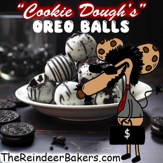 "Cookie Dough's" Oreo Balls Recipe by TheReindeerBakers.com©